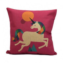 Load image into Gallery viewer, Unicorn Pillow Cover
